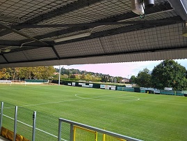 Taglio erba campo da calcio